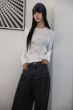 Unwrap front pocket denim