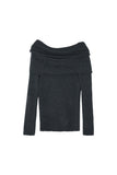Shear Knit Off Shoulder