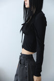Stripe washed denim