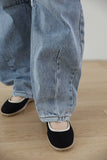 Lago light blue balloon denim