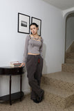Two-way buckle eyelet tee