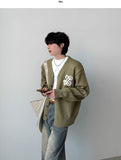 Alvin Crop Knit Cardigan