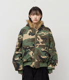 Mitsuki Camo Fur Bomber