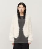 (W) Hiker Fur Cardigan