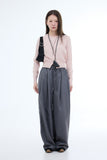 Cupping cashmere cardigan