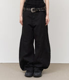 Vine Curved Cotton Pants