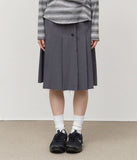 (W) Demon Pleats Skirt