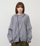Lan Checked Layered Jumper