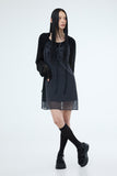 PRTN) Destroyed Bolero Cardigan