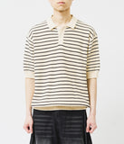 Seli Striped Collar Knit