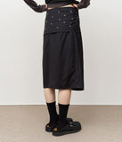 (W) Setis Black Skirt