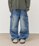 Double Dart Cargo Denim