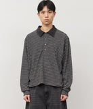 Loops Short Collar Top