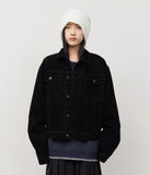 Cell Velvet Denim Jacket