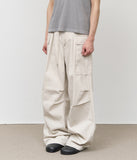 Sandy Herringbone Cargo Pants