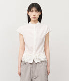(W) Cake Pocket Slim Shirt