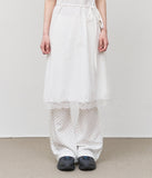 (W) Ant Dot Bootscut Pants