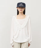 (W) Wish Ruffle Top