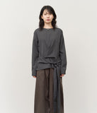 (W) Sonic Wrap Blouse
