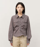 (W) Frank Checked Shirt