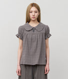 (W) Coy Rounding Blouse