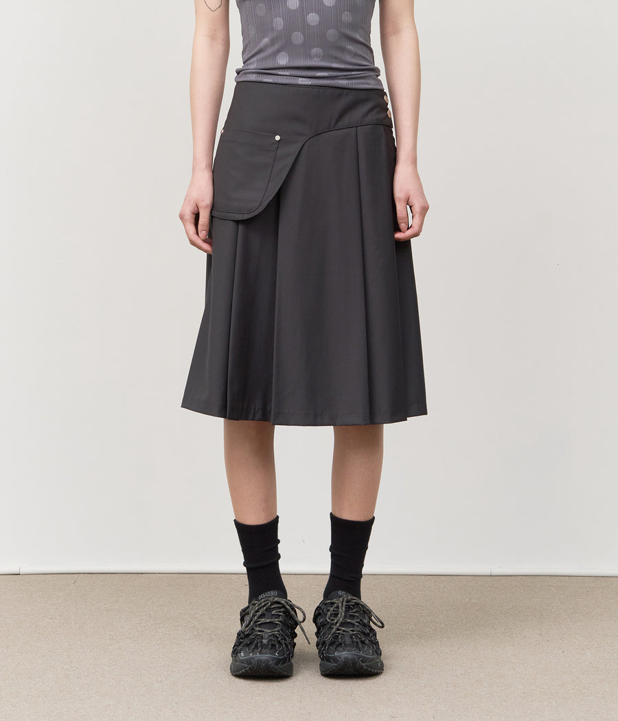 【HI FI FNK】(W) Kitazawa Skirt Pants HI FI FNK(ハイファイファンク) - (W)北沢スカートパンツ / (W