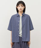 Sion Checked Half Shirt