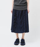 (W) Parco Dot Frill Skirt