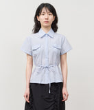 (W) Deus Striped Shirt