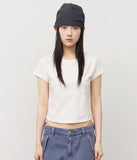 (W) Milk Basic Top