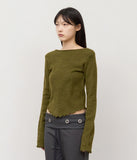 (W) Ruf Frill Knit