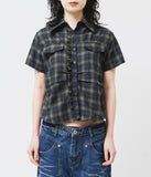(W) Two Checked Shirt
