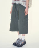 Civita snap cargo bermuda pants
