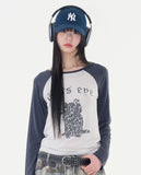 Cats raglan long sleeve