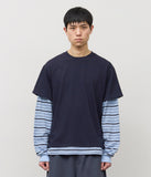 Omni Striped Layered Longsleeve