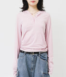 (W) Bonnie Striped Hoodie
