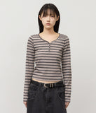 (W) Eden Striped Top