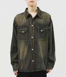 Slom Western Denim Shirt