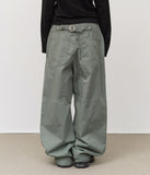 Cast Cotton Stitch Wide Pants