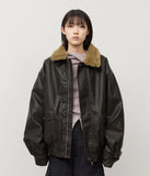 Landed Fur Leather Jacket