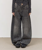 Clover Brushed Wide Denim