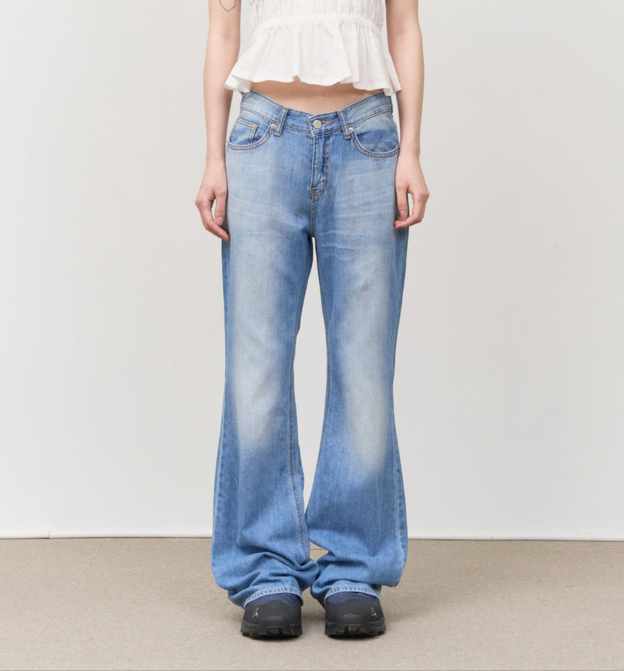 【HI FI FNK】Kit Boots-Cut Denim HI FI FNK】Kit Boots-Cut Denim HI FI FNK(ハイファイファンク