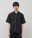 Log Curved Nylon Jacket