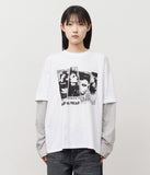 Grunge Rock Layered Longsleeve