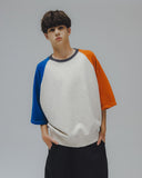 Palette Raglan Half Sweat Shirt