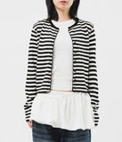 (W) Nue Striped Cardigan