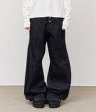 Used Raw Structure Denim