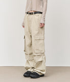 Dots Parachute Cargo Pants