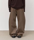 Beams Dart Curved Pants