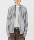Sep Contrast Knitted Zip Up